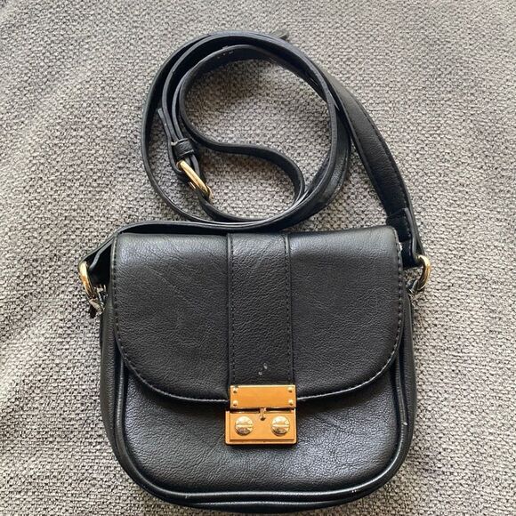 Forever 21 Crossbody Bag Black - Picture 1 of 11